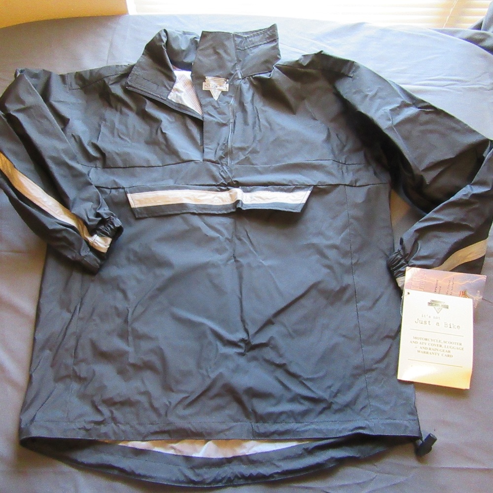 Nelson Rigg Waterproof Motorcycle Rain Jacket Sz S